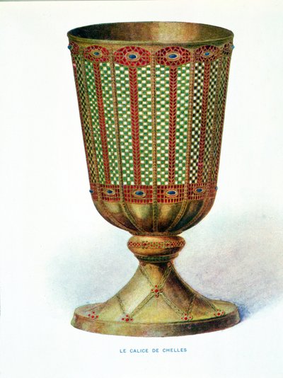 The Chalice of Chelles, Illustration from the Dictionnaire d